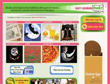 Tablet Screenshot of easylearningbooks.com